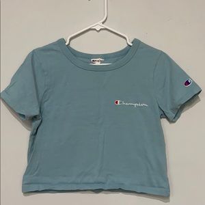 Light Blue Champion Tee